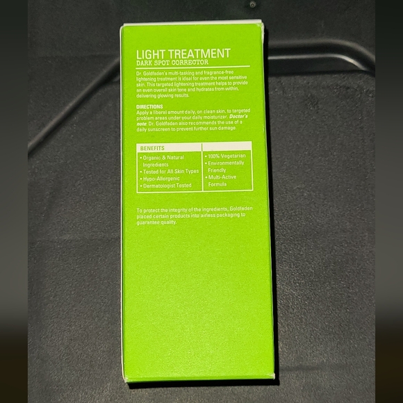 Goldfaden M.D. Light Treatment Dark Spot Corrector NET WT 1 fl oz/30 mL NIB - Picture 3 of 7